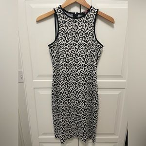 Tibi animal print knit dress. Size 2